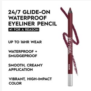 New Urban Decay Cosmetics 24/7 Glide-On Waterproof Eyeliner Pencil. Alkaline